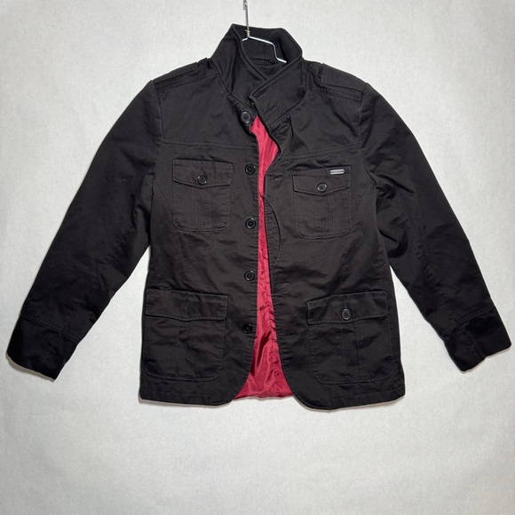 G by Guess Other - Guess Military Jacket Mens Med Cargo Pockets Button Shacket Field Coat